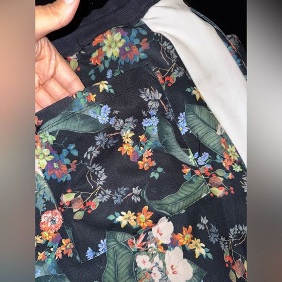 ASOS Floral Side Striped Sweatpants Size 6XL EUC - Picture 7 of 7